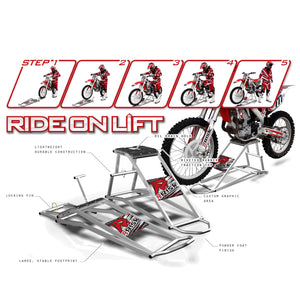 RR1 Ride-On Motocross Lift / Stand