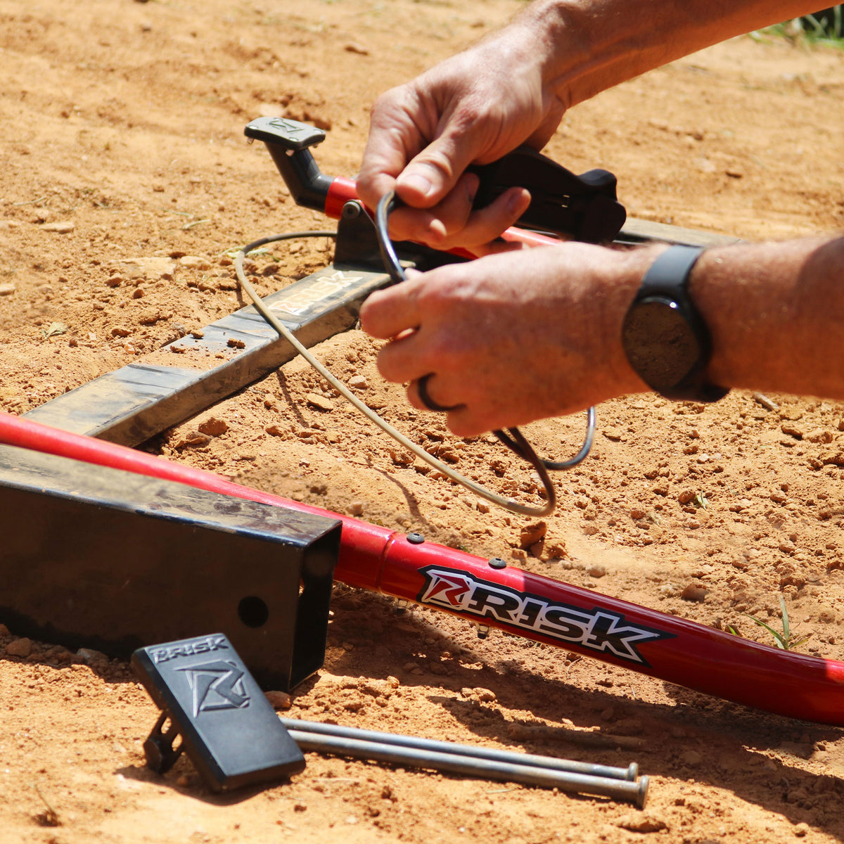 Manual Holeshot Starting Gate storage lifestyle 1to1