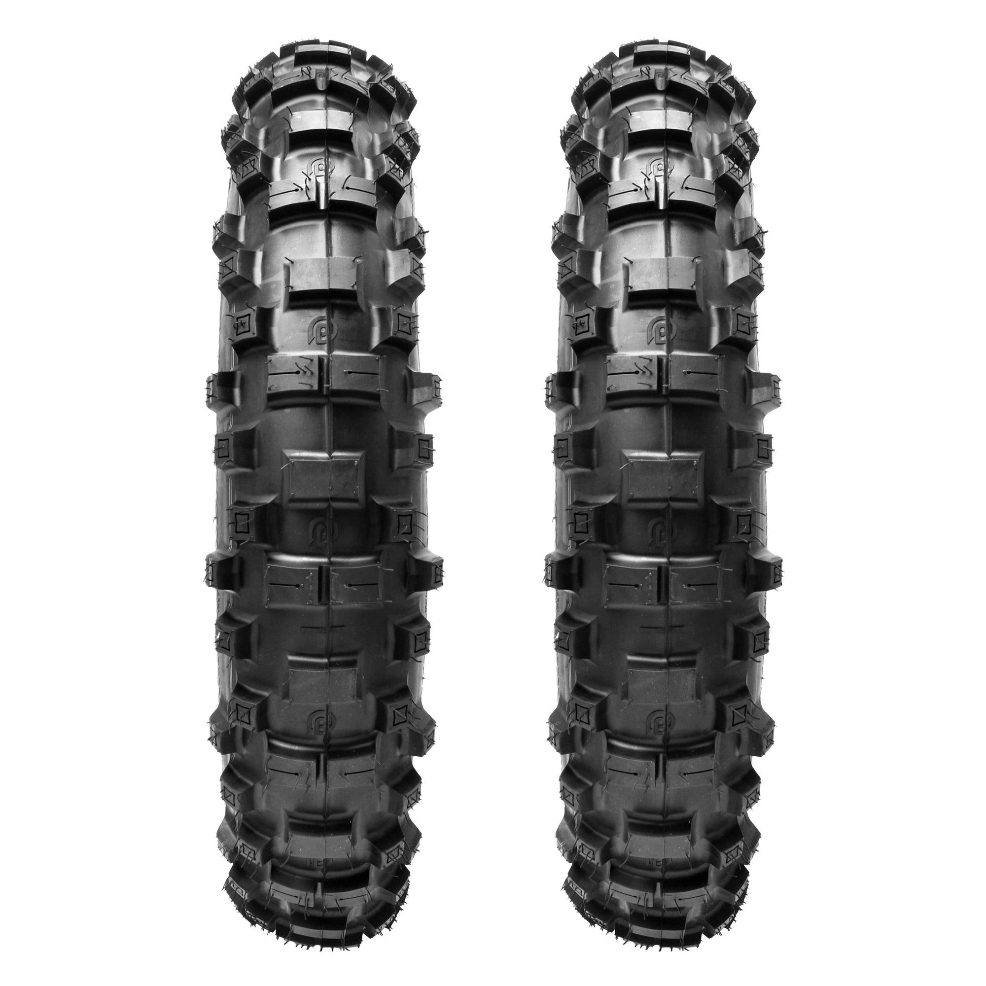 Plews Tyres | TOUGH ONE Enduro Double Rear Set | Two EN1 THE TOUGH ONE Rear Enduro Tire Bundle