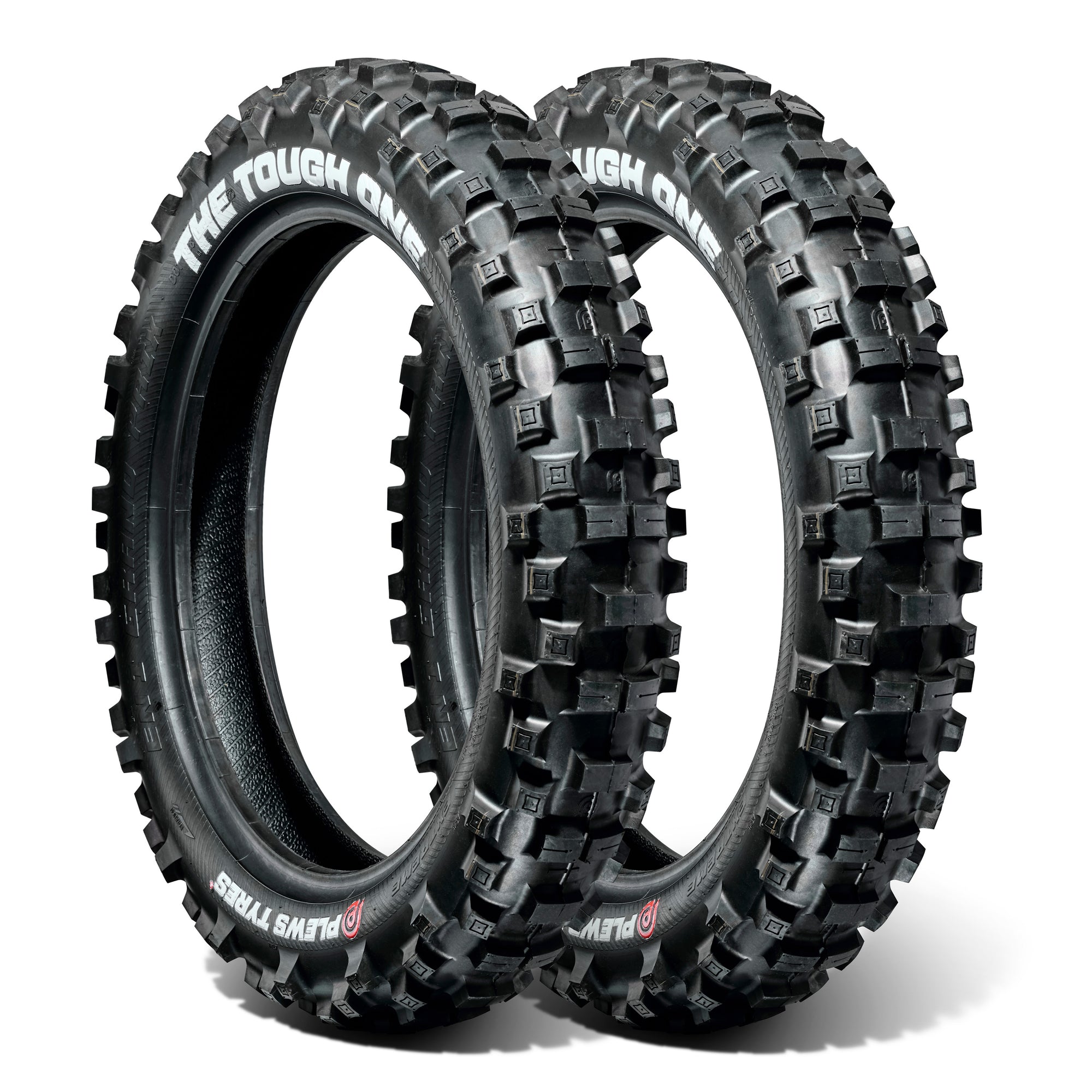 Plews Tyres | TOUGH ONE Enduro Double Rear Set | Two EN1 THE TOUGH ONE Rear Enduro Tire Bundle