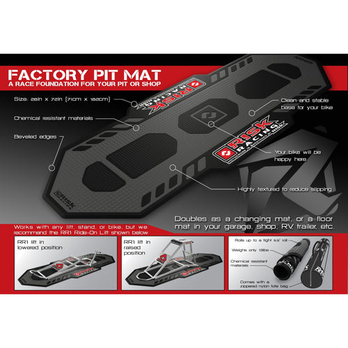 Fábrica de carreras de riesgo Motocross Pit floor