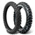 Plews Tyres | Enduro Set | EN1 THE TOUGH ONE Rear & EN1 GRAND PRIX Front Enduro Tire Bundle - 3/4 view